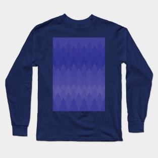 Colorful pines pattern Long Sleeve T-Shirt